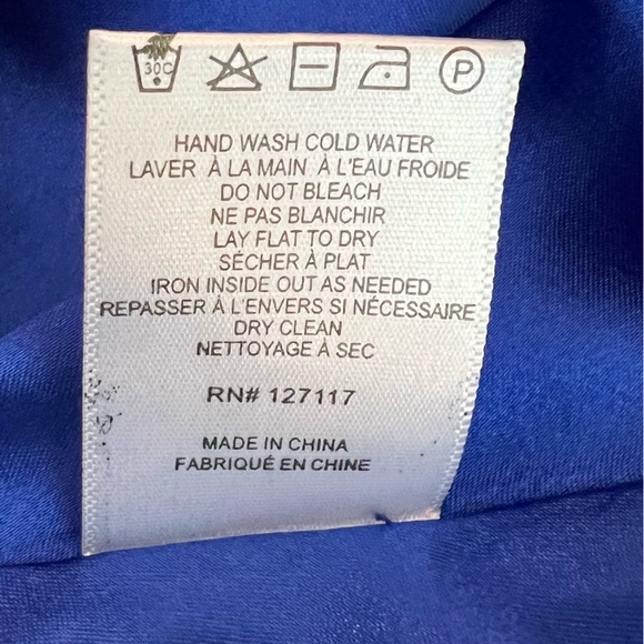 Belle Badgley Mischka Formal Floral Tapestry Dress With Metallic Thread 6 EUC - Picture 14 of 16